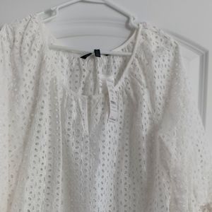 White blouse White House Black Market